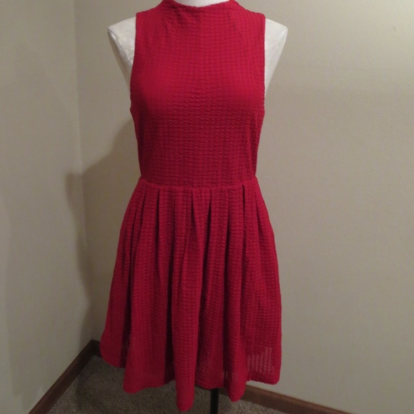 Anthropologie Deletta Cosgrove Dress textured retr - Picture 3 of 3